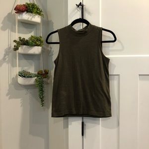 Mock-neck Madewell Tank